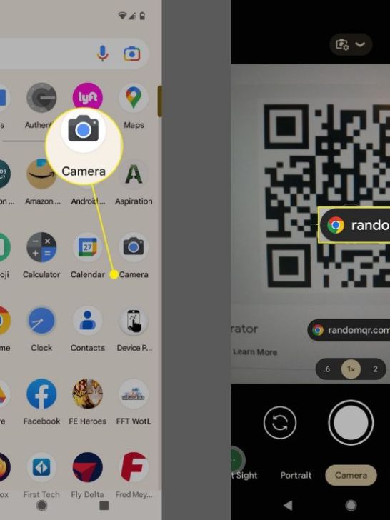 How can I scan my QR code