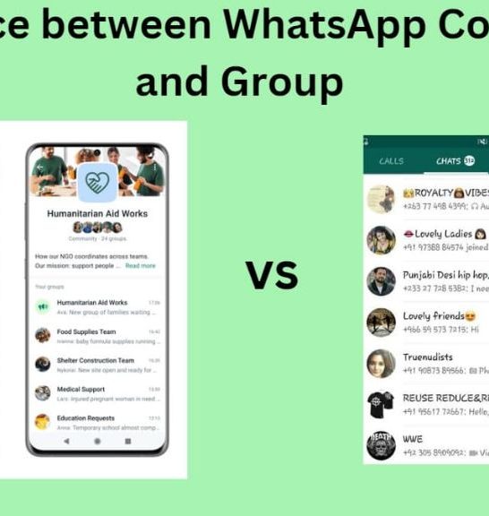 Is WhatsApp community the same as WhatsApp group