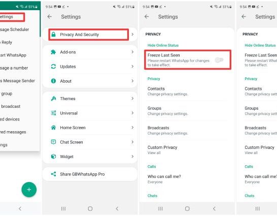 Can you view hidden status on GB WhatsApp