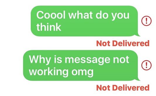 Do WhatsApp messages sometimes not go through