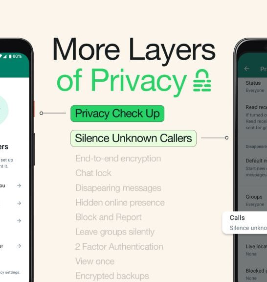 What are the new features of WhatsApp for privacy