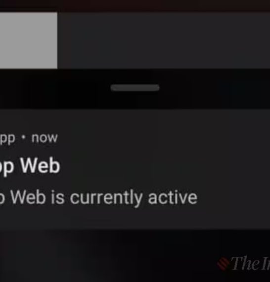 How do I get rid of WhatsApp Web is currently active