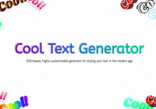 What is cool text generator?