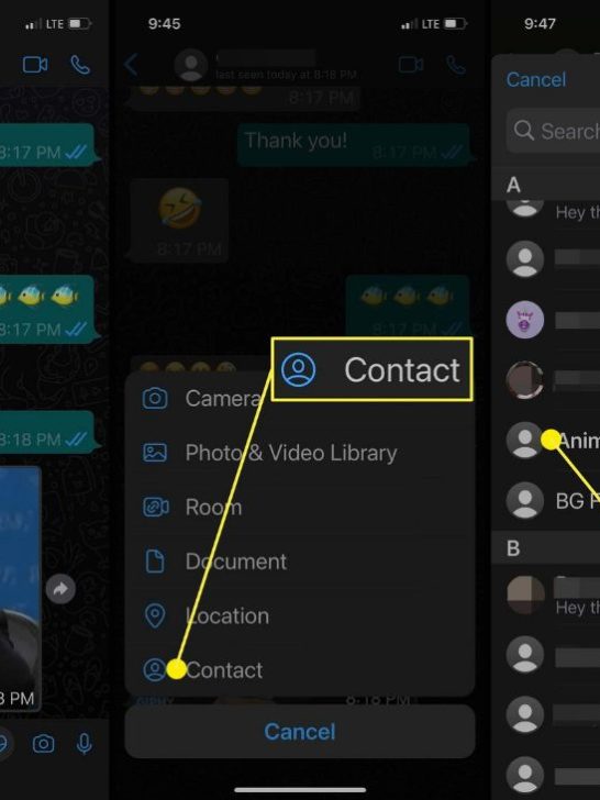 Are WhatsApp contacts different from phone contacts