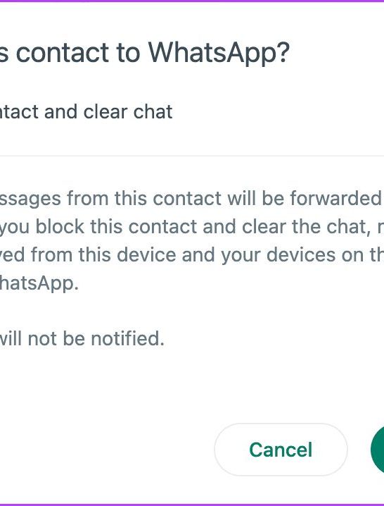 What happens when many people report a WhatsApp account