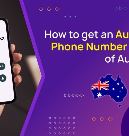 How do I get an Australian number on WhatsApp