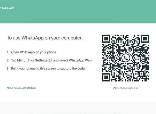 Where are WhatsApp Web photos downloaded to