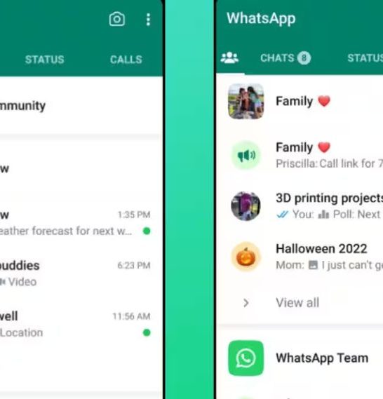 Where can I find WhatsApp communities