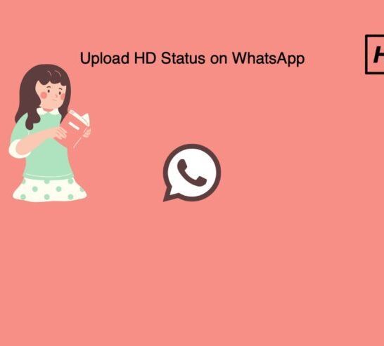 How can I put WhatsApp status on my iPhone without losing quality