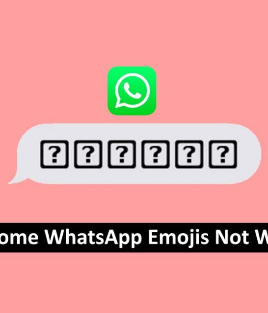 Why my WhatsApp emojis are not showing