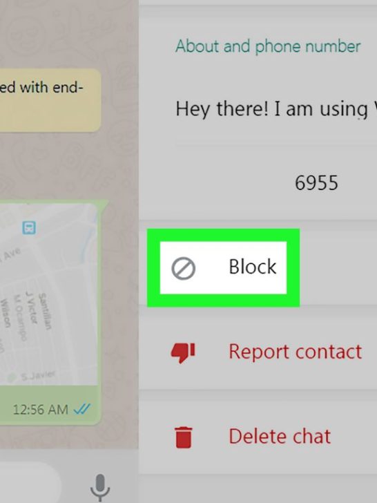 How do I block WhatsApp message requests