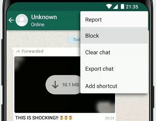 Can I chat with a unknown number on WhatsApp