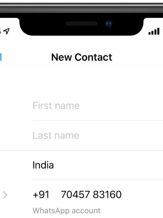 How do you look up a WhatsApp number