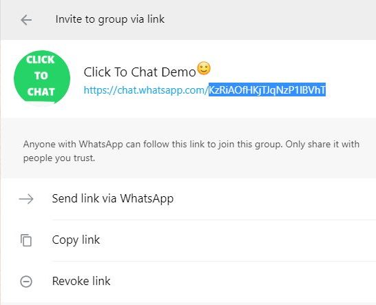 How can I find WhatsApp group ID