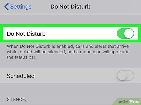 How do you turn off WhatsApp calls on Do Not Disturb