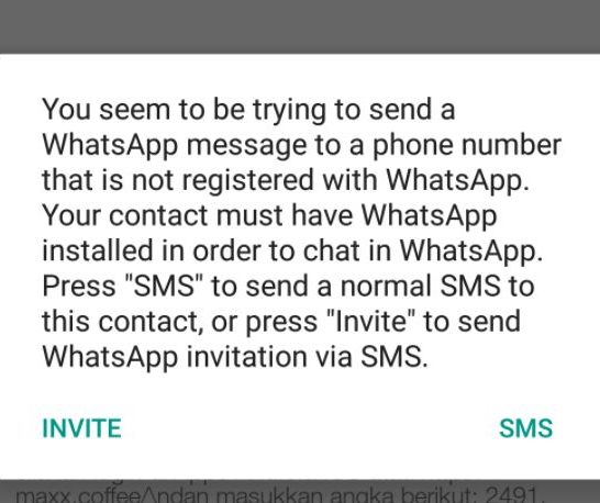 Can someone message you on WhatsApp if not in your contacts