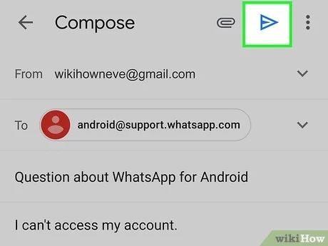 How do I email WhatsApp support