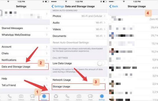 Does clearing WhatsApp data delete media