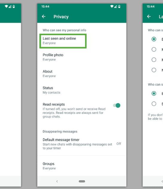 Is there a privacy setting on WhatsApp