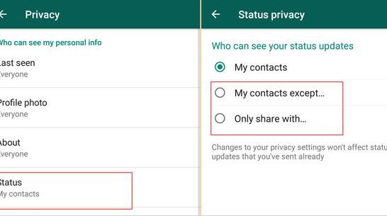 Why my WhatsApp status is not updating