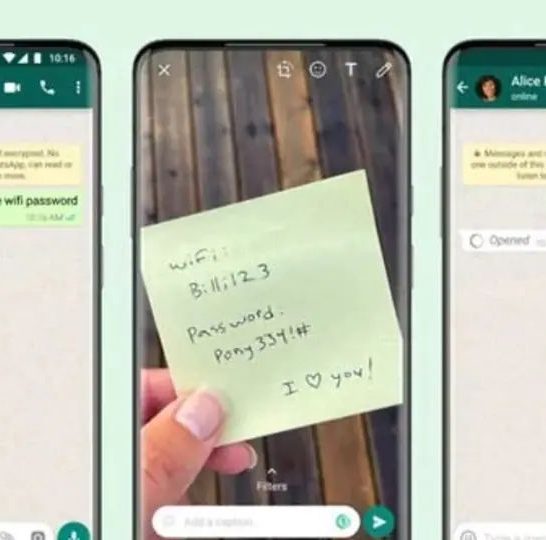 Can a view once video be saved on WhatsApp