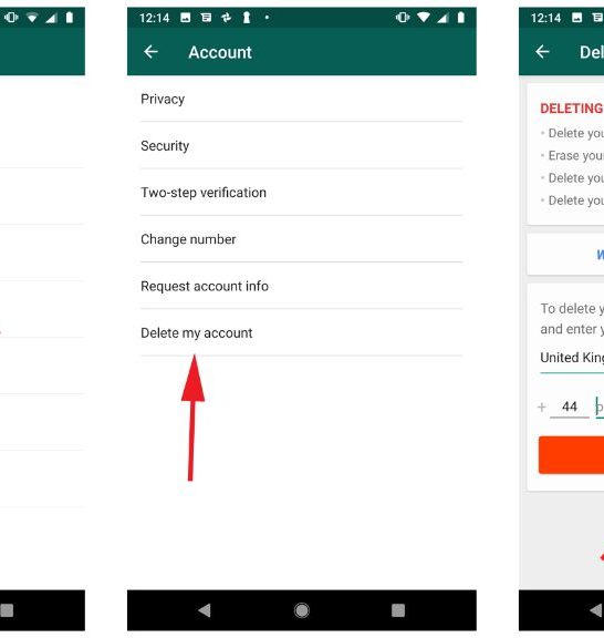 Can I request WhatsApp to delete my account