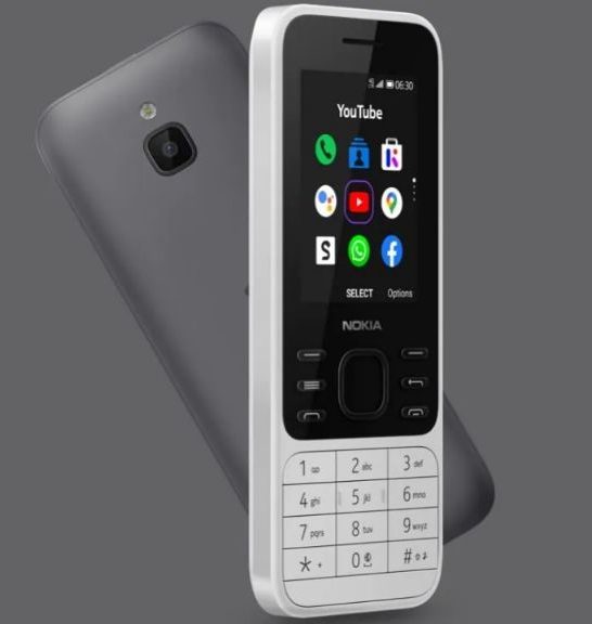 Which keypad phone has WhatsApp and YouTube