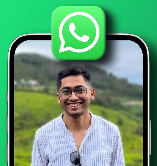 How can I use WhatsApp video call in background