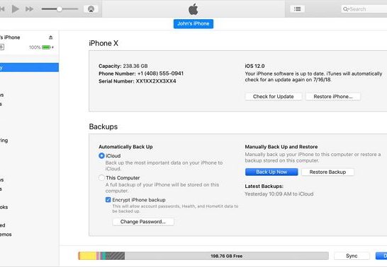 How do I backup my iPhone WhatsApp to my laptop