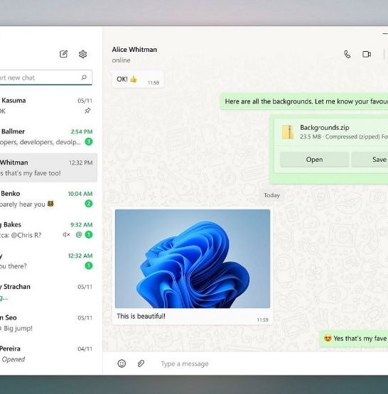 What is WhatsApp Windows 11