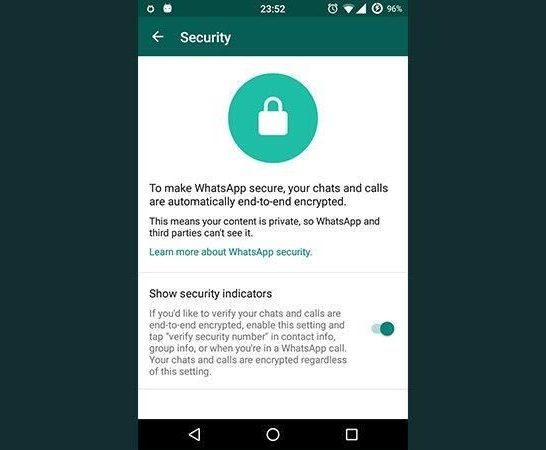 Is WhatsApp video call safe for private people