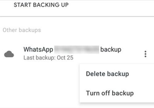 What happens if I disconnect WhatsApp from Google Drive?
