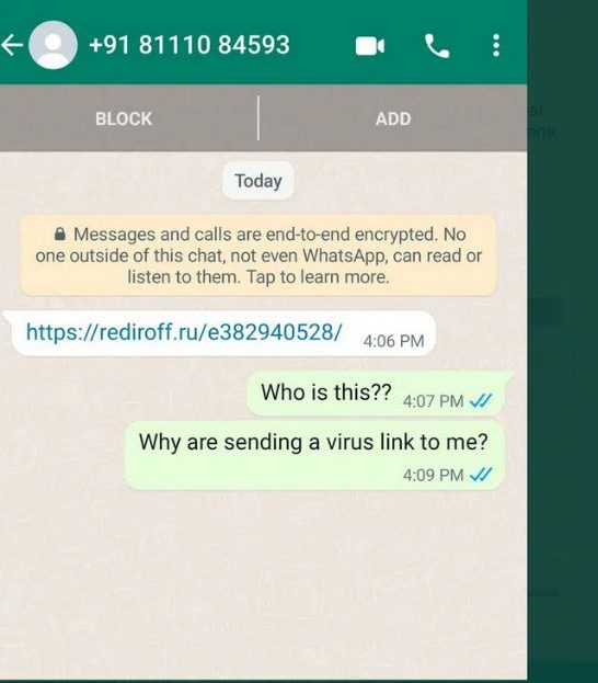 How do you know if you're being scammed on WhatsApp