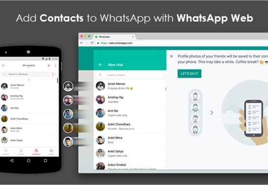 How do I refresh WhatsApp contacts on WhatsApp Web