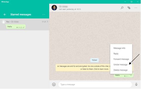 How to forward multiple messages in WhatsApp desktop new version