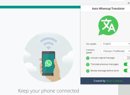 How can I translate WhatsApp to another language