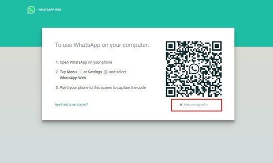 Is there another way to open WhatsApp Web without QR code