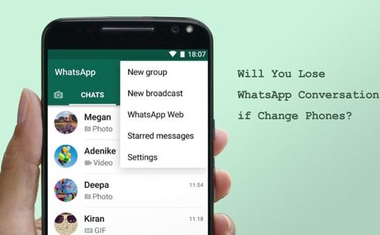 Can I keep my WhatsApp messages if I change phone