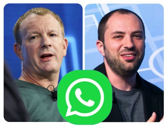 How rich is the creator of WhatsApp