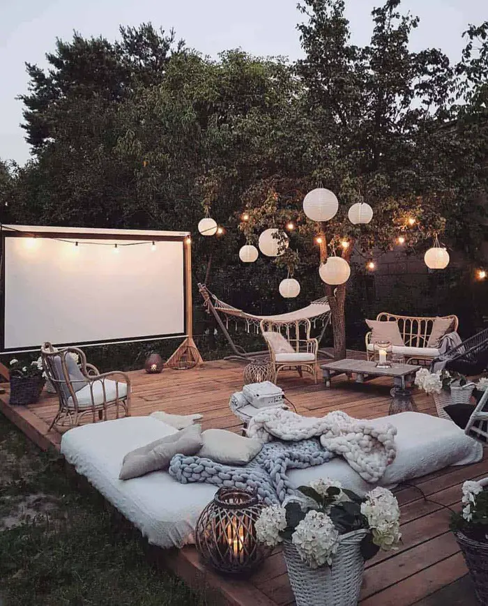 Outdoor Movie Night...