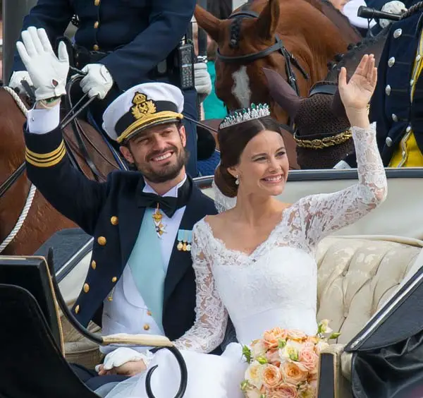 Sofia Hellqvist and Prince Carl Philip, Duke of Värmland