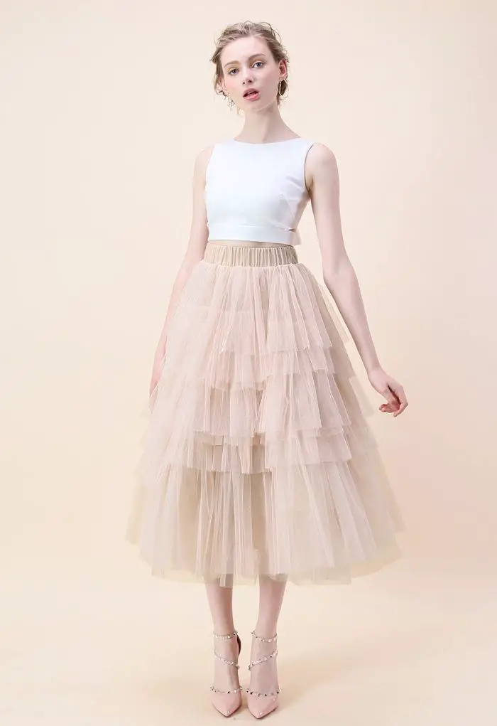 Pink Tulle Skirts