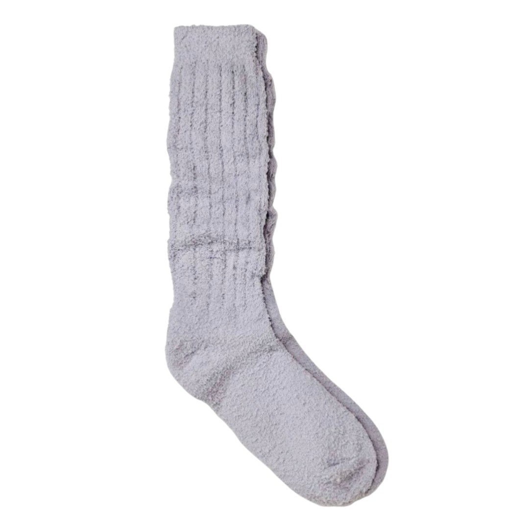 cozy slouch crew socks from Target