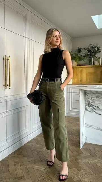 Dressy Cargo Pants Outfits