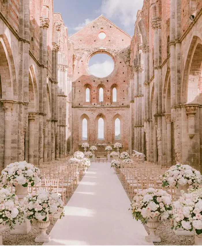 Have your reception in a castle...