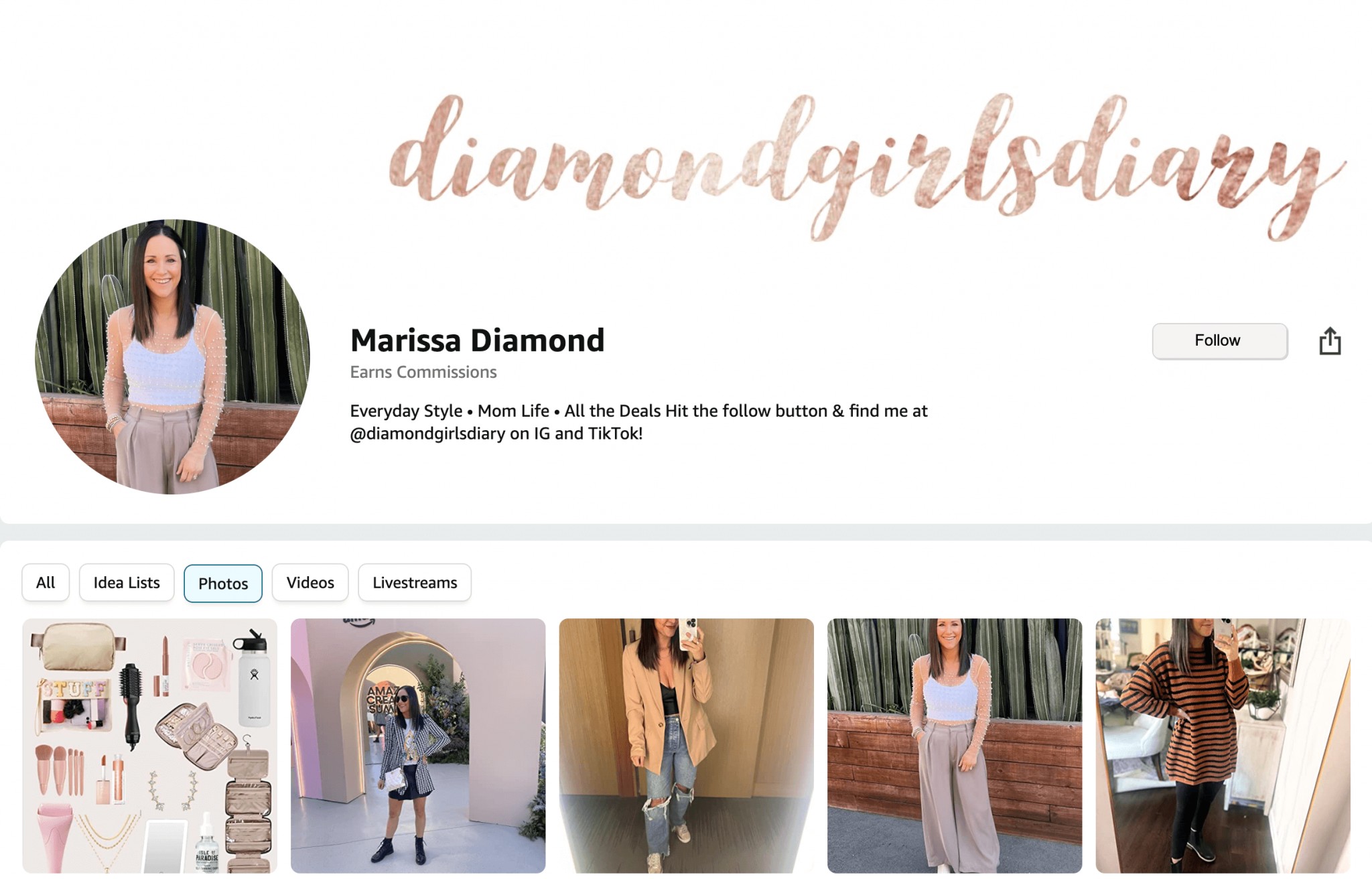 Marissa from Diamond Girls Diary