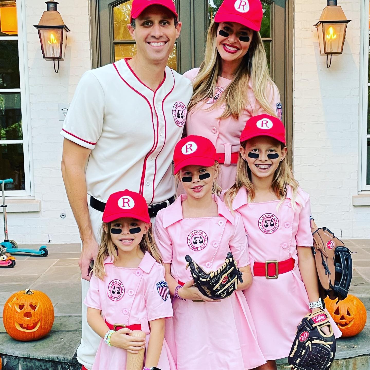 A League of Their Own Halloween Family Costume Idea