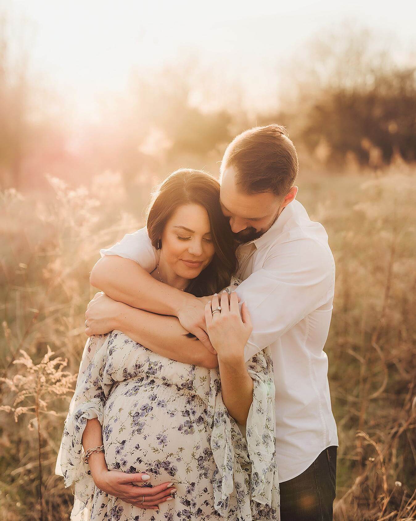 Sunset Maternity Photography Session