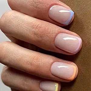 French Tip Summer Nail Ideas