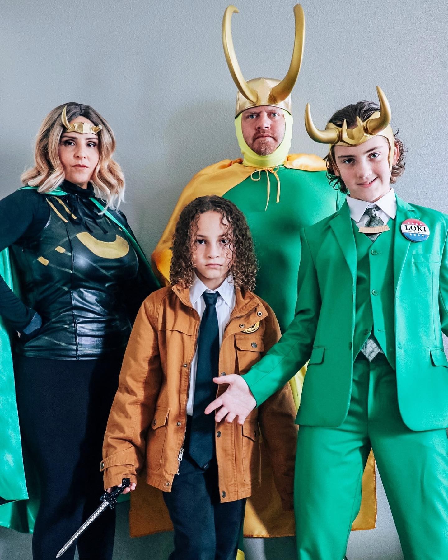 Loki Family Costume Idea